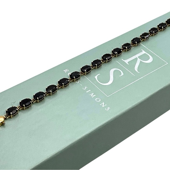 Ross-Simons Gold Bracelet with Black Accents